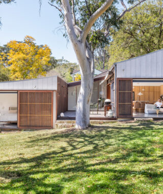 Draped House: a natural redefining of suburban expectations