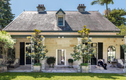 French connection: a house of history in Hunters Hill