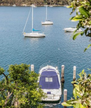 The waterfront home ripe for the picking.